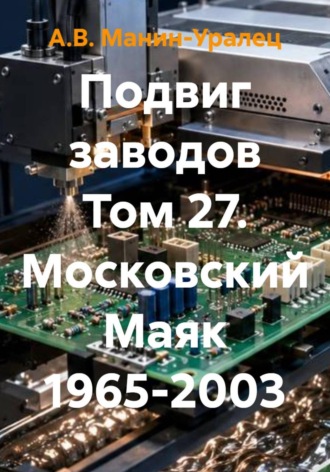 Подвиг заводов Том 27. Московский Маяк 1965-2003. А.В. Манин-Уралец