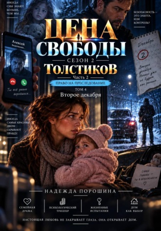 Надежда Александровна Порошина. Цена свободы. Сезон 2. Толстиков. Часть 2. Право на преследование. Том 4. Второе декабря