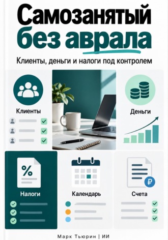 Самозанятый без аврала: Клиенты, деньги и налоги под контролем. Марк Тьюрин