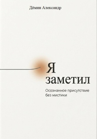 Александр Демин. Я заметил. Осознанное присутствие без мистики