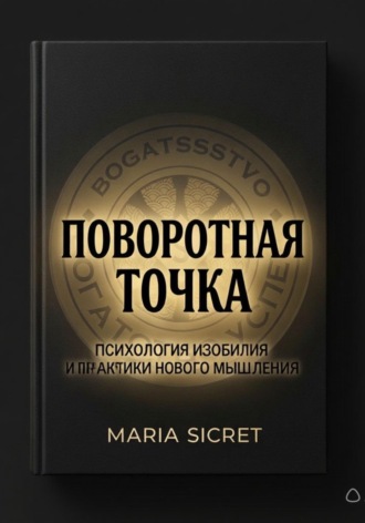 Поворотная точка. Психология изобилия и практики нового мышления.. Maria Sicret