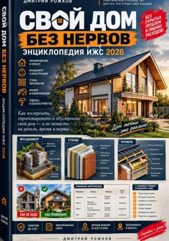 Свой дом без нервов: Энциклопедия ИЖС 2026. ДМИТРИЙ РОЖКОВ