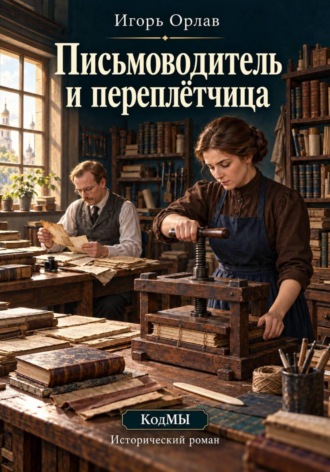 Письмоводитель и переплётчица. Игорь Орлав