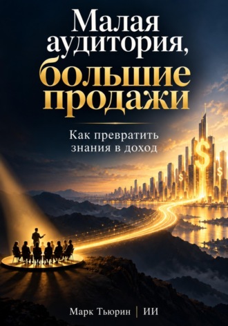 Малая аудитория, большие продажи: Как превратить знания в доход. Марк Тьюрин