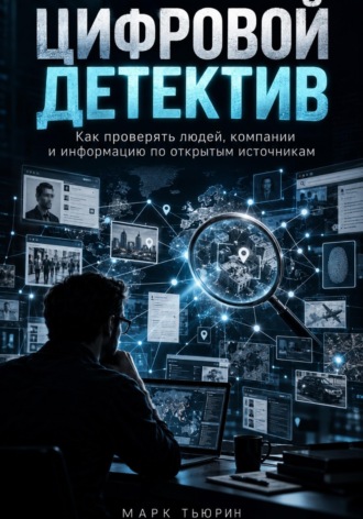 Цифровой детектив: Как проверять людей, компании и информацию по открытым источникам. Марк Тьюрин