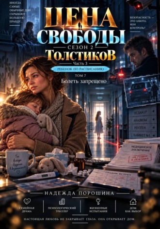 Надежда Александровна Порошина. Цена свободы. Сезон 2. Толстиков. Часть 3. Ребенок по расписанию. Том 7. Болеть запрещено