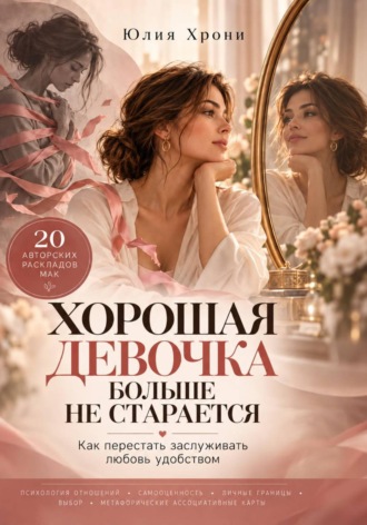 Хорошая девочка больше не старается. Как перестать заслуживать любовь удобством. Практическая психология отношений и самоценности. 