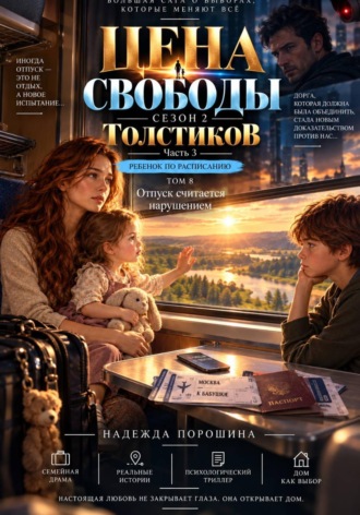 ЦЕНА СВОБОДЫ. СЕЗОН 2. Толстиков. Часть 3. Ребенок по расписанию. Том 8. Отпуск считается нарушением. Надежда Александровна Порошина