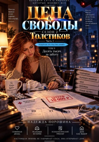 ЦЕНА СВОБОДЫ. СЕЗОН 2. Толстиков. Часть 3. Ребенок по расписанию. Том 9. Десять тысяч за заботу. Надежда Александровна Порошина