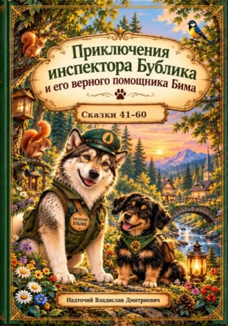 Сказки Лесной поляны. Приключения инспектора Бублика и его верного помощника Бима. Часть третья. 