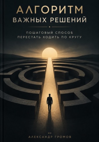 Александр Громов. Алгоритм важных решений. Пошаговый способ перестать ходить по кругу