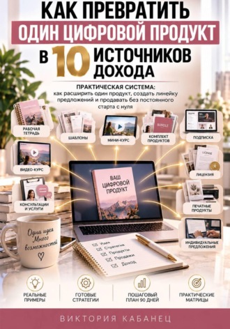 Виктория Кабанец. Как превратить один цифровой продукт в 10 источников дохода