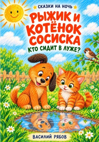 Рыжик и котёнок Сосиска. Василий Рябов