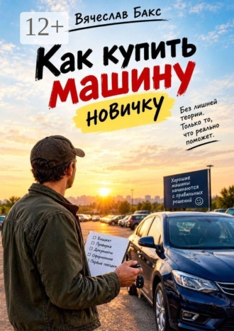 Как купить машину новичку. 