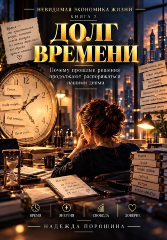 Невидимая экономика жизни. Книга 2. Долг времени. Надежда Александровна Порошина