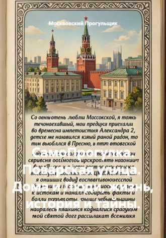 Москвовский Прогульщик. СамоПрогулка. Поварская улица.  Дома и Люди, жизнь, история и тайны.