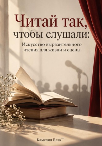 Камелия Блэк. Читай так, чтобы слушали: Искусство выразительного чтения для жизни и сцены