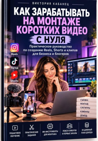 Виктория Кабанец. Как зарабатывать на монтаже коротких видео с нуля