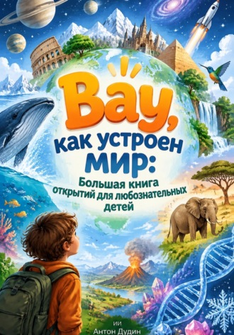 Вау, как устроен мир: Большая книга открытий для любознательных детей. Антон Дудин