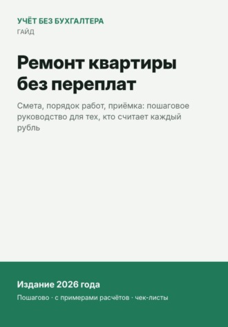 Ремонт квартиры без переплат. Анастасия Королёва