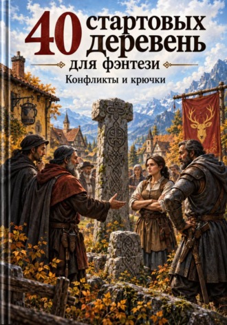40 стартовых деревень для фэнтези-кампании. Конфликты и крючки. 