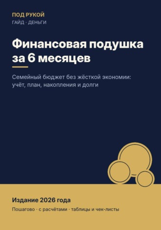 Финансовая подушка за 6 месяцев. 