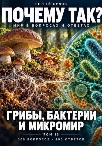 Почему так? Грибы, бактерии и микромир. Том 13. Сергей Орлов
