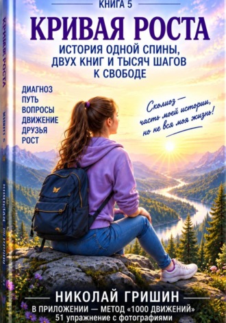 Кривая роста. История одной спины, двух книг и тысяч шагов к свободе. Николай Гришин