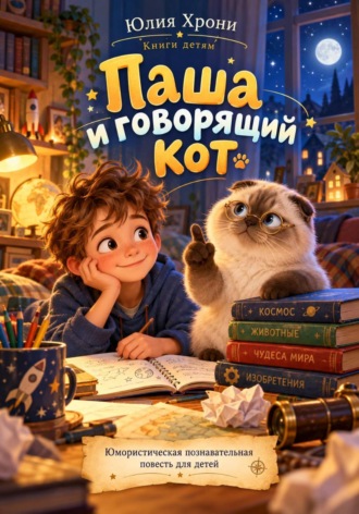 Юлия Хрони. Юлия Хрони. Книги детям. Паша и говорящий кот. Детская книга о дружбе и приключениях