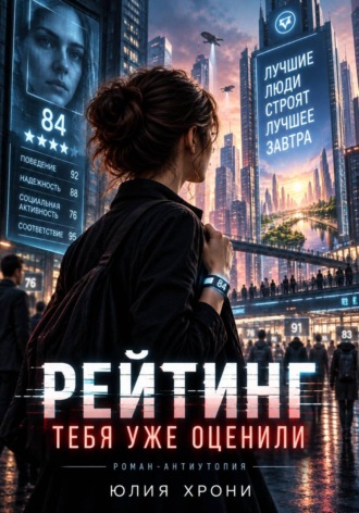Юлия Хрони. «Рейтинг. Тебя уже оценили. Роман-антиутопия о мире, где цифры решают, кто ты». Юлия Хрони