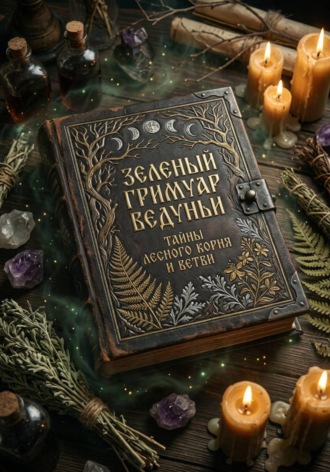 Зеленый гримуар ведуньи: Тайны лесного корня и ветви. Black Witch