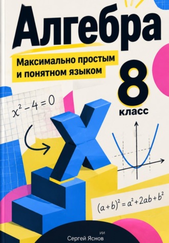 Алгебра. 8 класс. Максимально простым и понятном языком.. Сергей Яснов