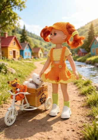 Инна Бредихина. Мастер-класс по вязанию наряда 