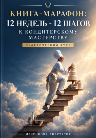 Анастасия Ивченкова. Книга-марафон: 12 недель - 12 шагов в кондитерскому мастерству