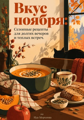 Ида Морозова. Вкус ноября: Сезонные рецепты для долгих вечеров и теплых встреч
