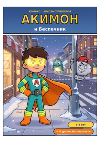 Евгений Акимов. Акимон и Беспечник. Комикс о безопасности для детей + 8 уроков супергероя