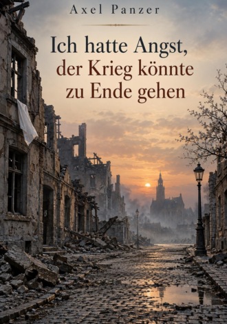 Ich hatte Angst, der Krieg könnte zu Ende gehen. Аксель Панцер