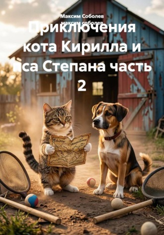 Приключения кота Кирилла и пса Степана часть 2. Максим Соболев