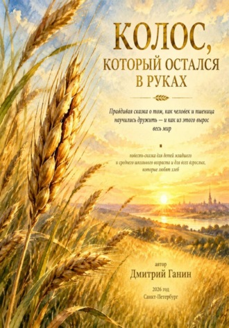 Дмитрий Ганин. Колос, который остался в руках Подзаголовок: Сказка о том, как человек приручил хлеб