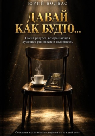 ДАВАЙ КАК БУДТО... Смена ракурса, возвращающая душевное равновесие и целостность. Юрий Болбас