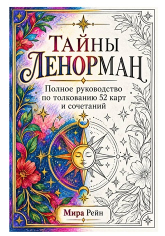 Мира Рейн. Тайны Ленорман. Колода для печати. Полное руководство по толкованию 52 карт и сочетаний