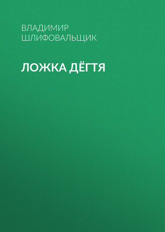 Ложка дёгтя. Владимир Шлифовальщик