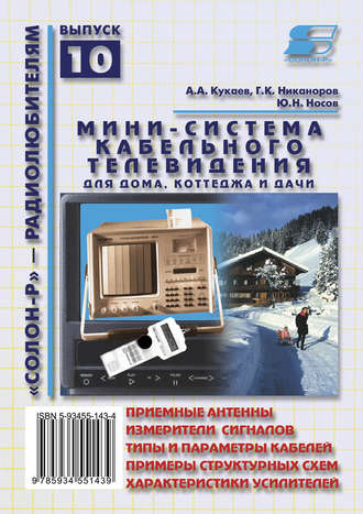 Мини-система кабельного телевидения для дома, коттеджа и дачи. Ю. Н. Носов