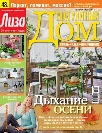 ИД «Бурда». Журнал «Лиза. Мой уютный дом» №10/2014