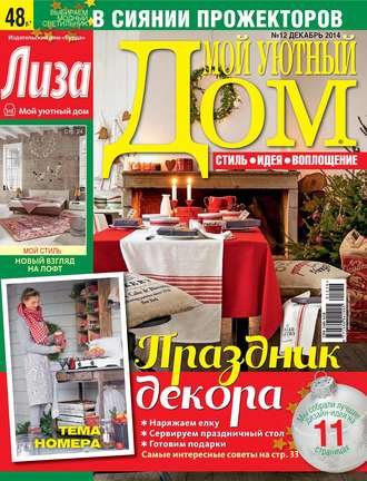 ИД «Бурда». Журнал «Лиза. Мой уютный дом» №12/2014