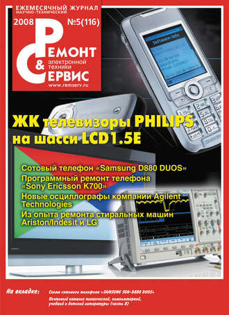 Ремонт и Сервис электронной техники №05/2008. Группа авторов