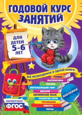 Годовой курс занятий. Для детей 5–6 лет. Коллектив авторов